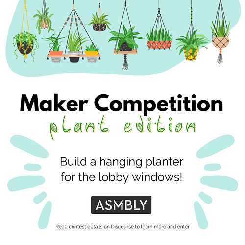 Asmbly Hanging Planter Competition (Instagram Post (Square))