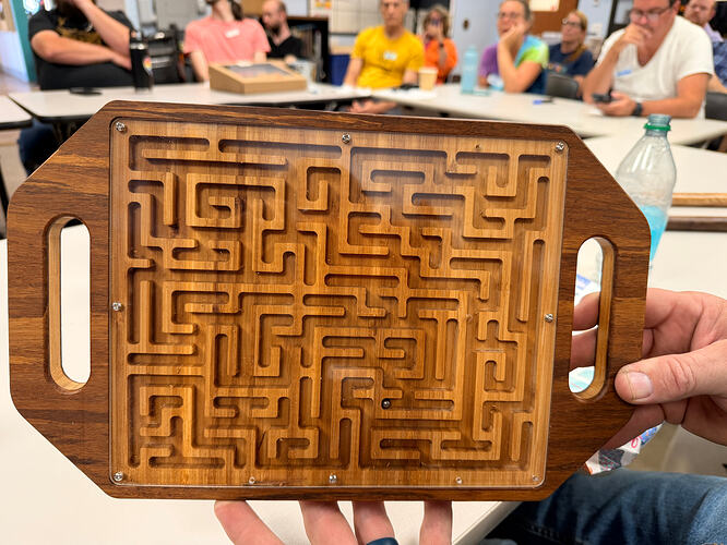 Steve's Maze to James