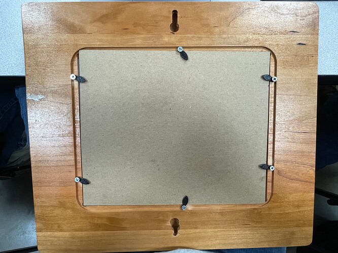 Steve's Picture Frame - Back