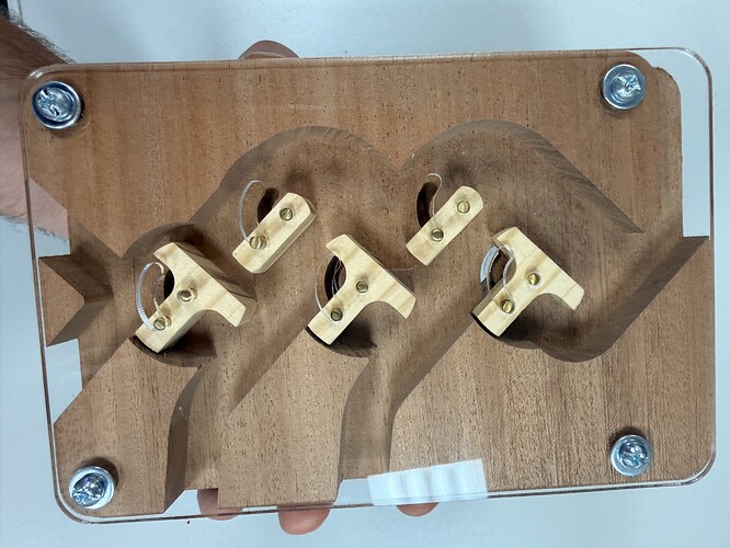 The flip side, with the L-shaped gates