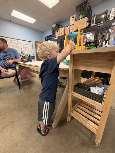 Luke, having a lot of fun