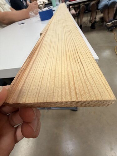 Longleaf pine, molding toolpath, quarter inch round over