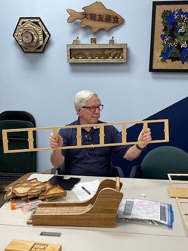 Brian's Structure to hold Stepannie's Art