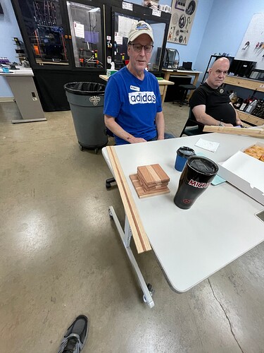 Michael with Coasters