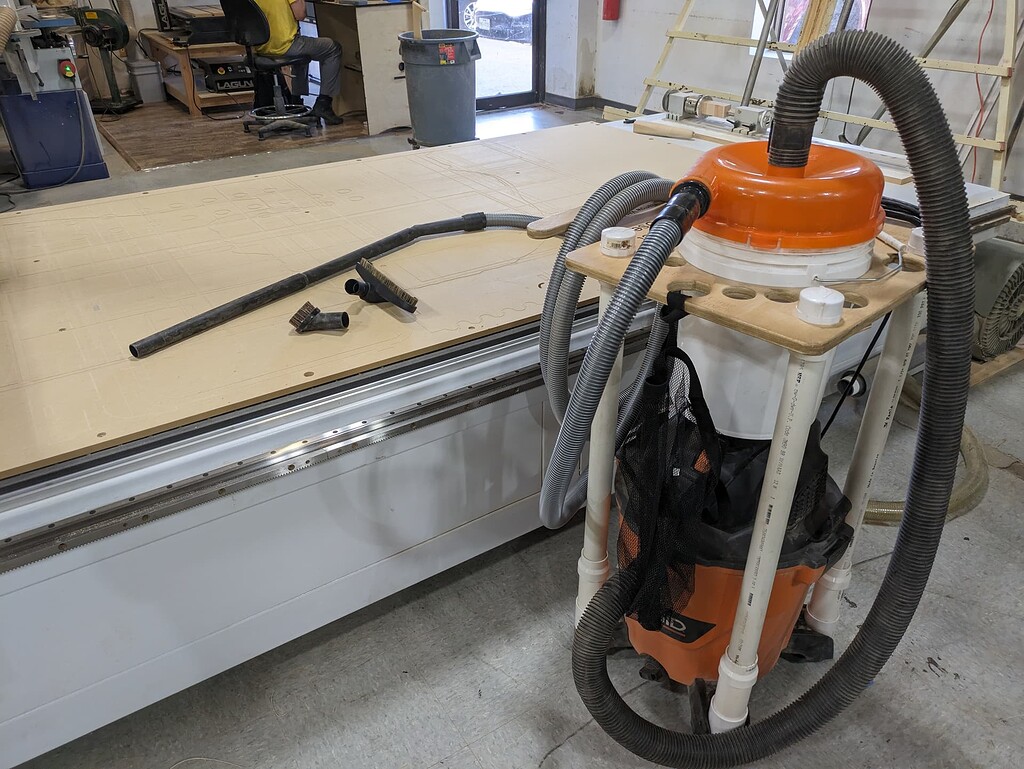 New clean up vacuum for CNC - CNC - YO! Asmbly
