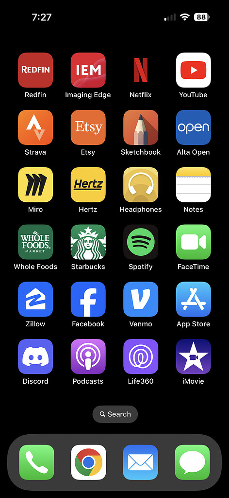 OpenPath changed their app icon and ruined my Home Screen organization ...