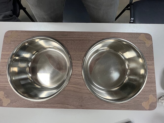 Austin's Dog Bowl Holder 2