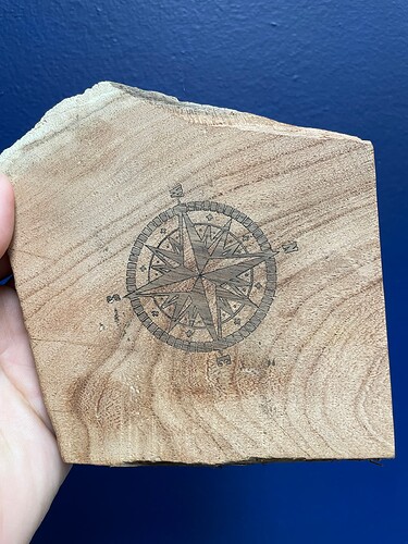 James's Laser Cut Incredible Picture