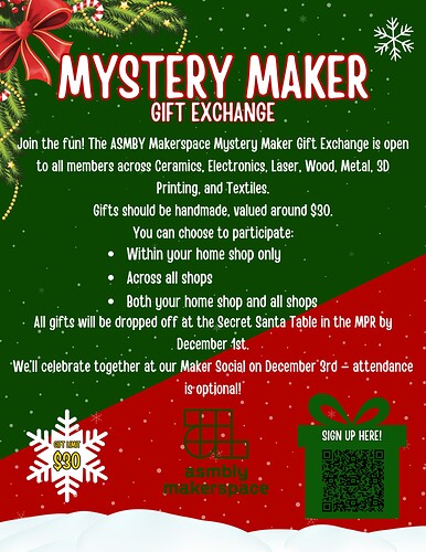 Mystery Maker Flyer