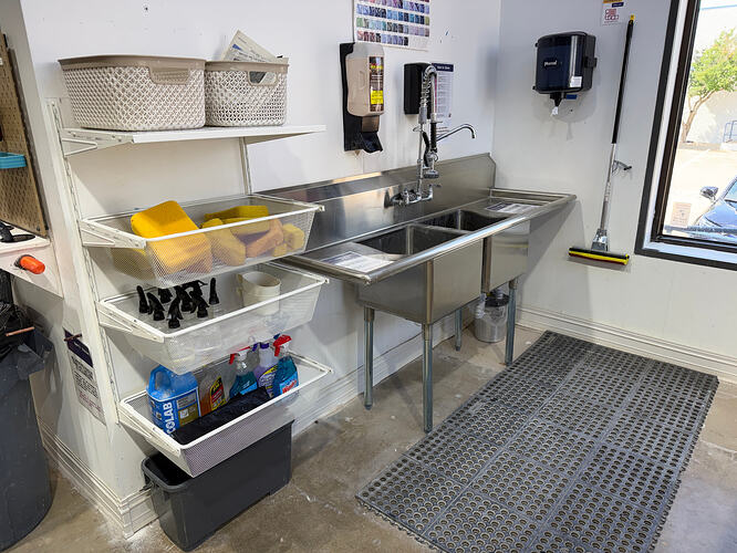 Glazing Sink