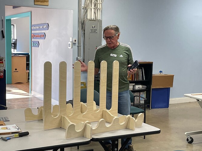 Michael Sharing Bike Rack for Burning Man