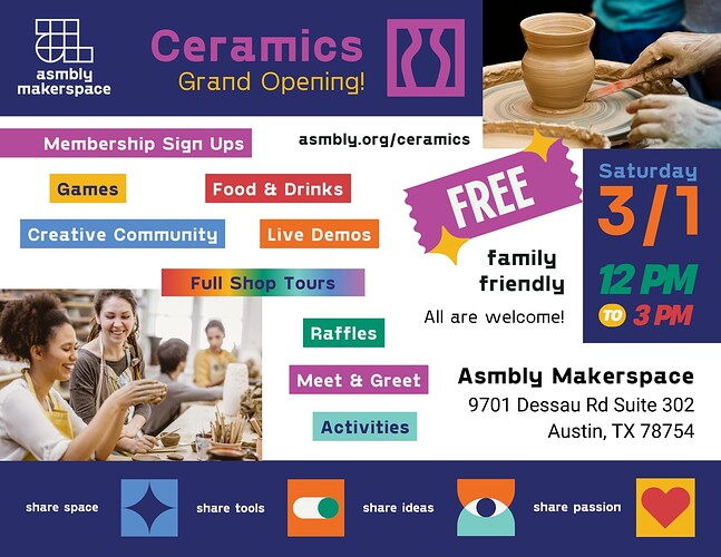 Ceramics Postcard